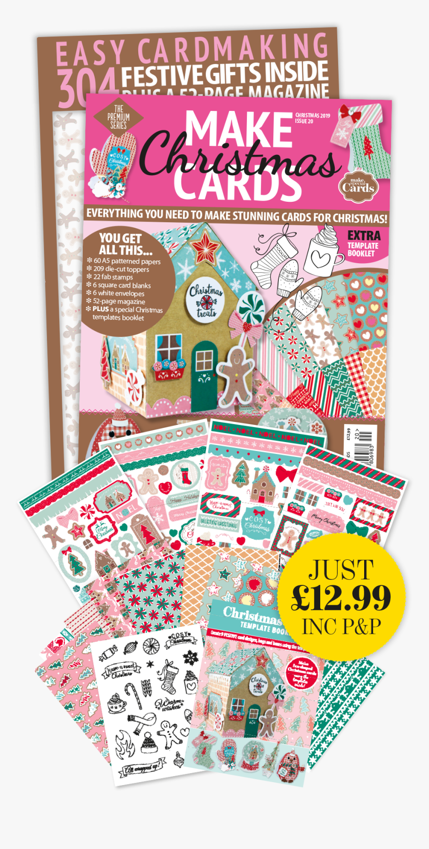 Make Christmas Cards Issue 20, Christmas, HD Png Download