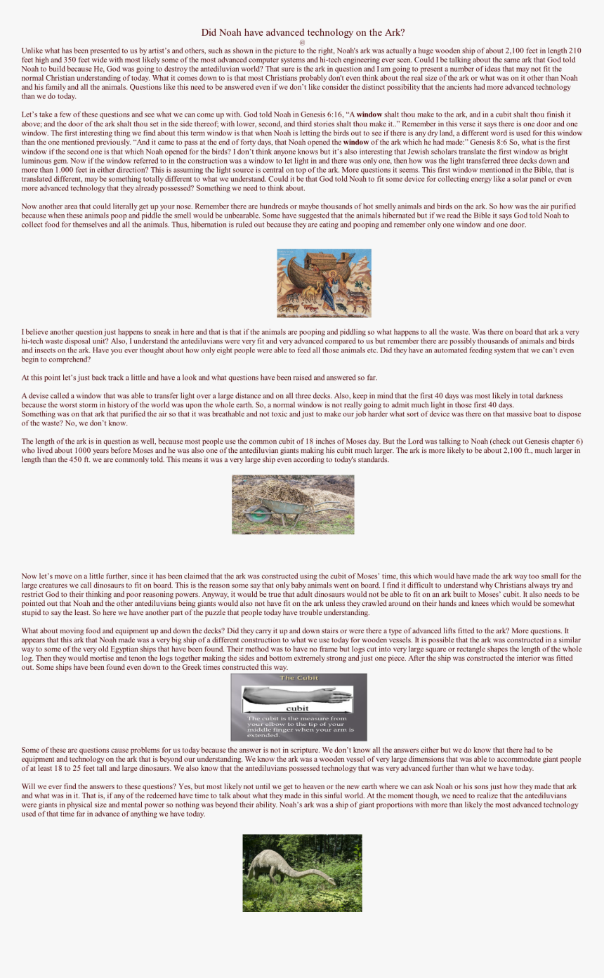 Noah's Ark Png, Transparent Png