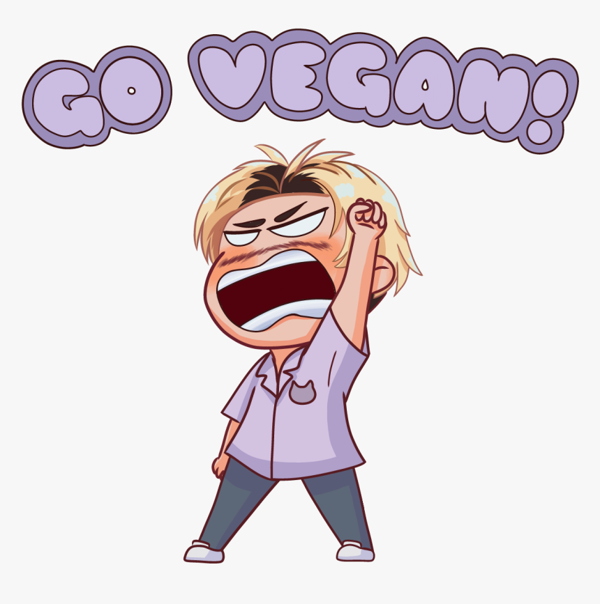 Image Of Go Vegan Unisex Long Sleeve, HD Png Download