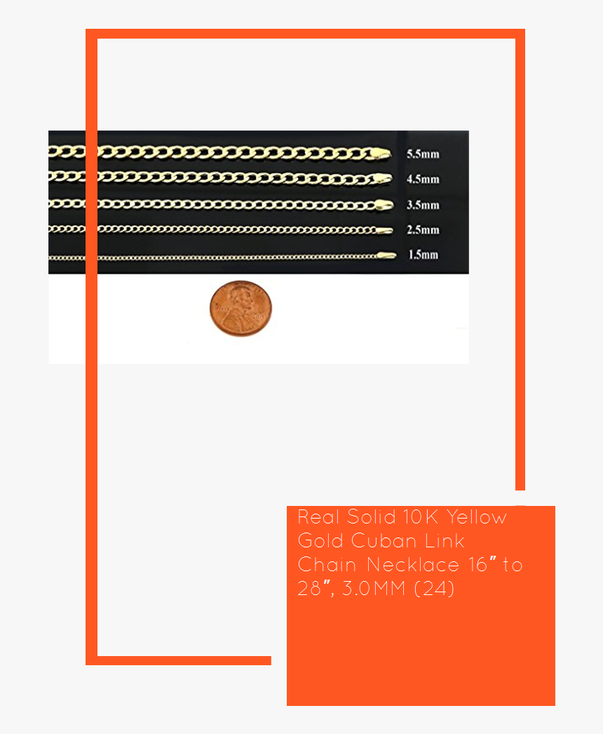 Cuban Link Png, Transparent Png