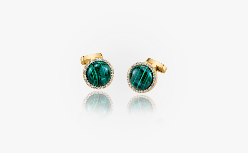 The Green Sphere Cufflinks, HD Png Download