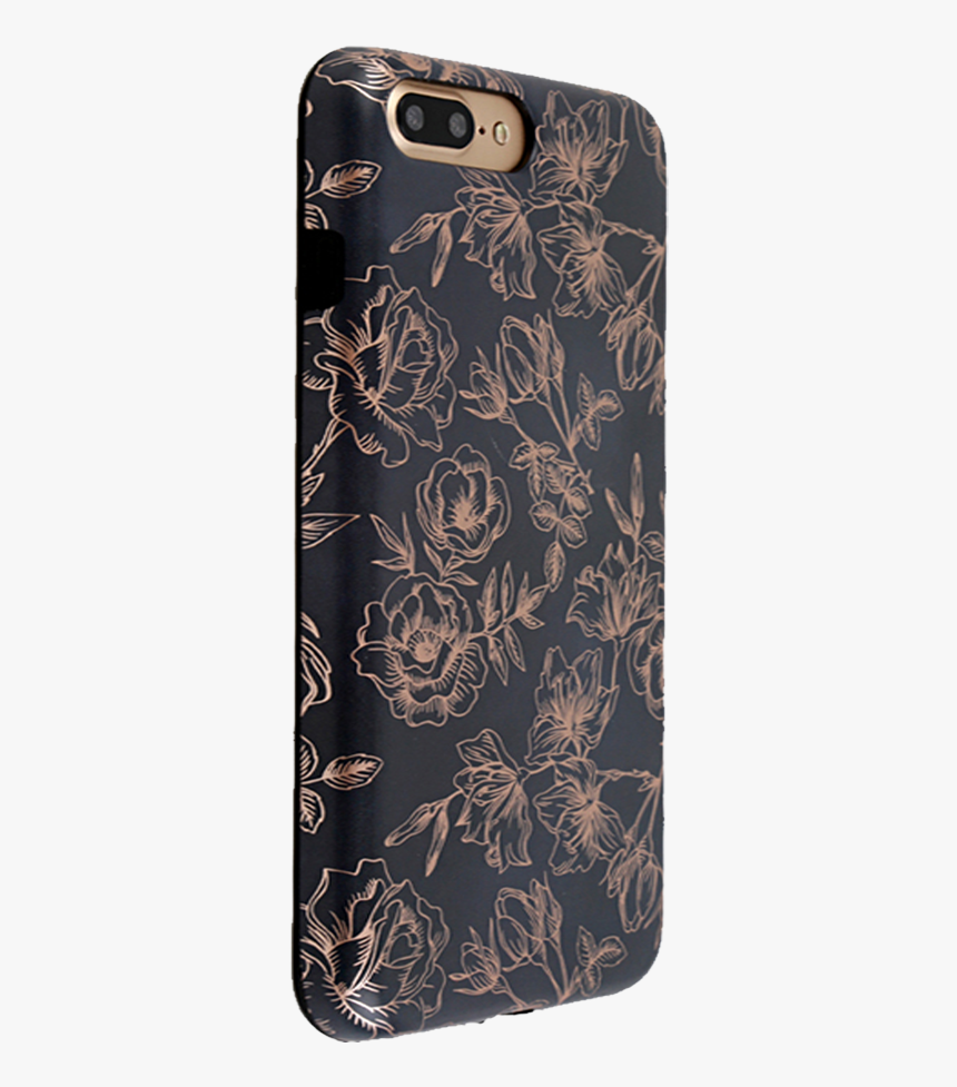 Gold Floral Design Png, Transparent Png