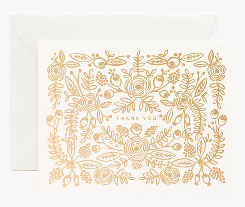Gold Floral Design Png, Transparent Png