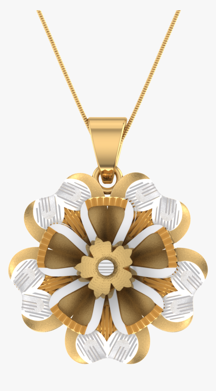 Gold Floral Design Png, Transparent Png