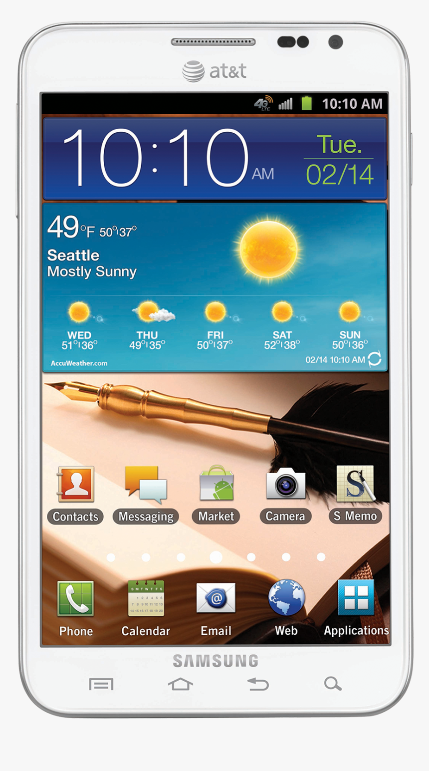 Samsung Note 8 Png, Transparent Png