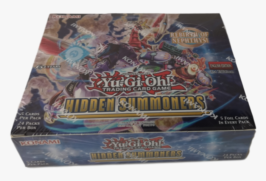 Yu Gi Oh Sealed Booster Packs Yu Gi Oh Tcg Hidden Summoners, HD Png Download