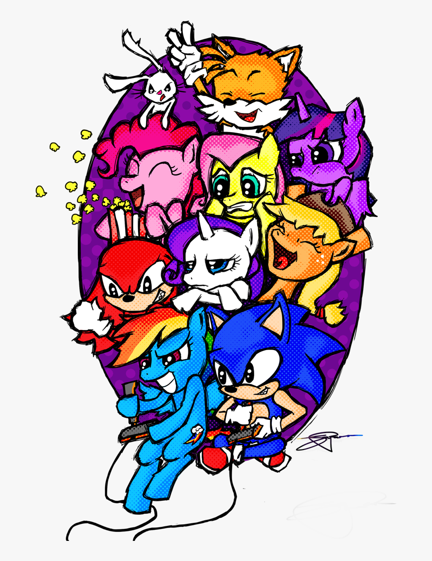At Rarity S Sonic Mlp Mashup By, HD Png Download