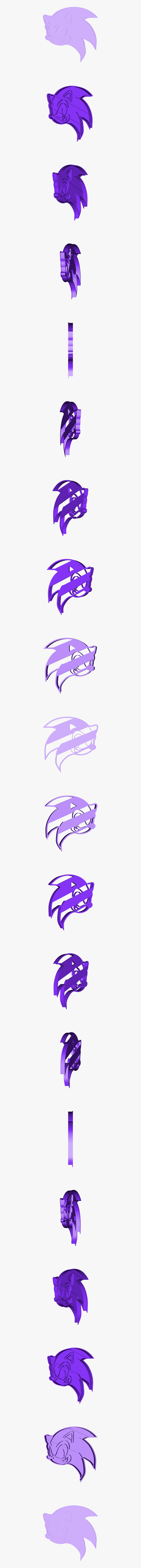 Sonic Face Png, Transparent Png