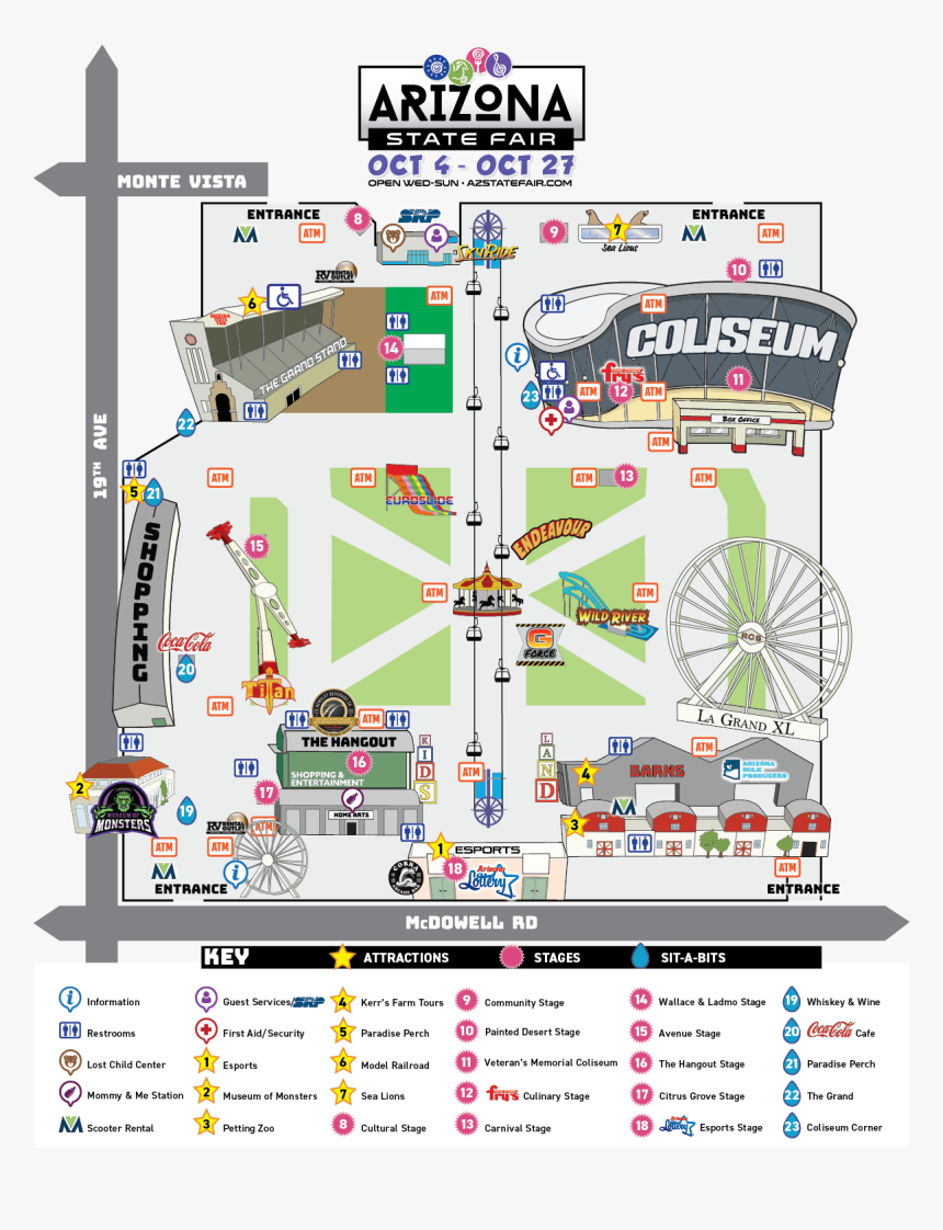 Arizona State Png, Transparent Png