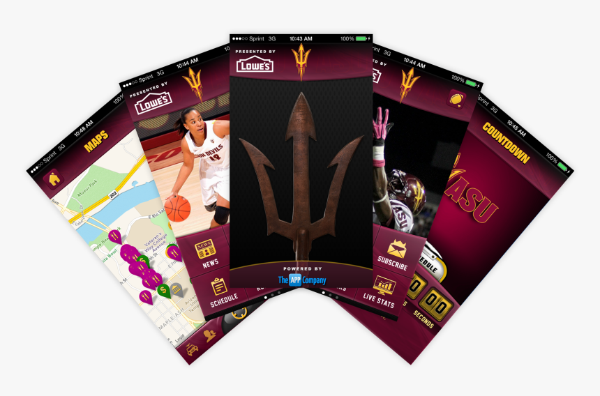 Arizona State Png, Transparent Png