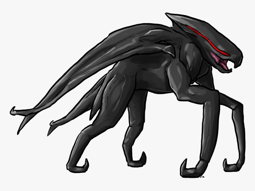 Black And White Stock Liz On Twitter Kaiju Muto For, HD Png Download