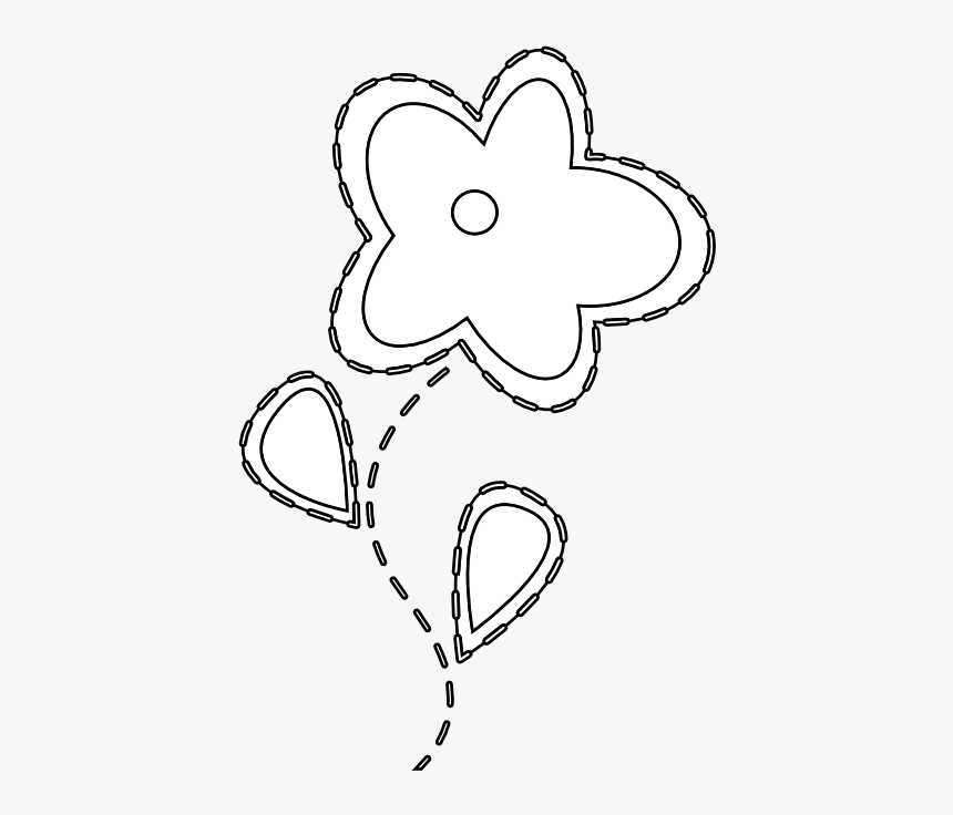 Easter Flower Black White Plant Quetzal Valentine 555px, HD Png Download