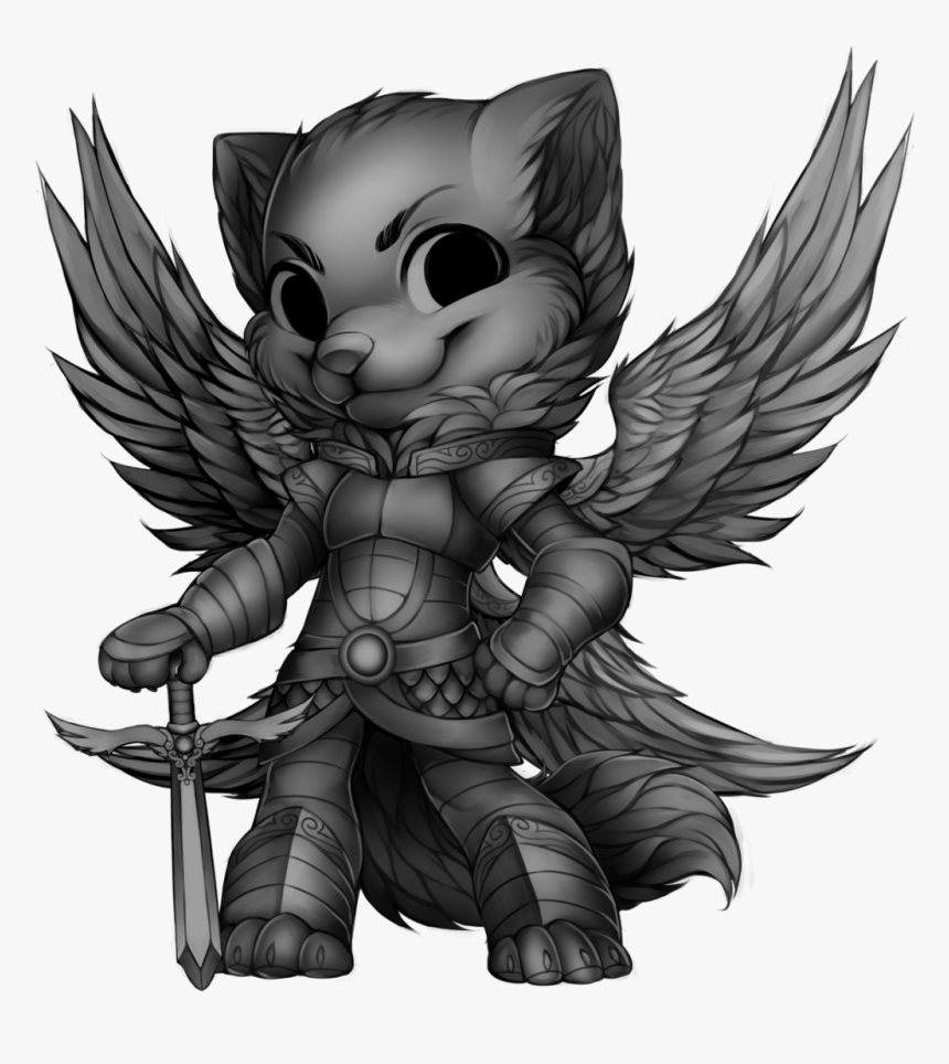 Furvilla Quetzal Palace Angel Wolf, HD Png Download