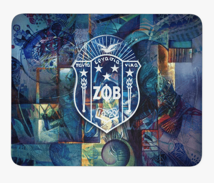 Zeta Phi Beta Mousepad, HD Png Download