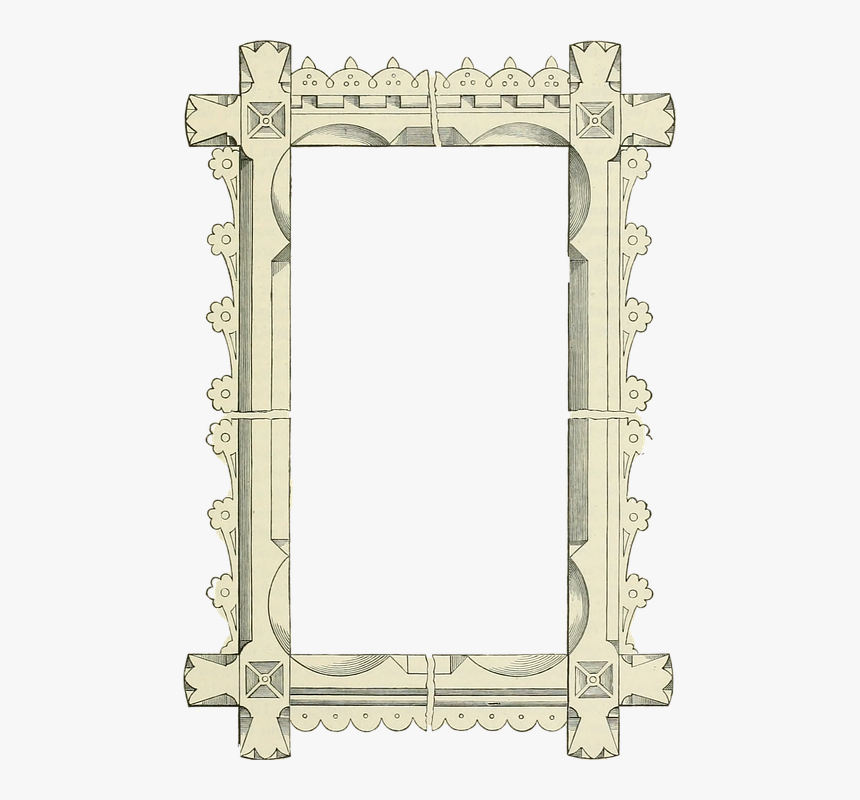 Frame, Old, Vintage, Portrait, Sepia, Picture, Photo, HD Png Download