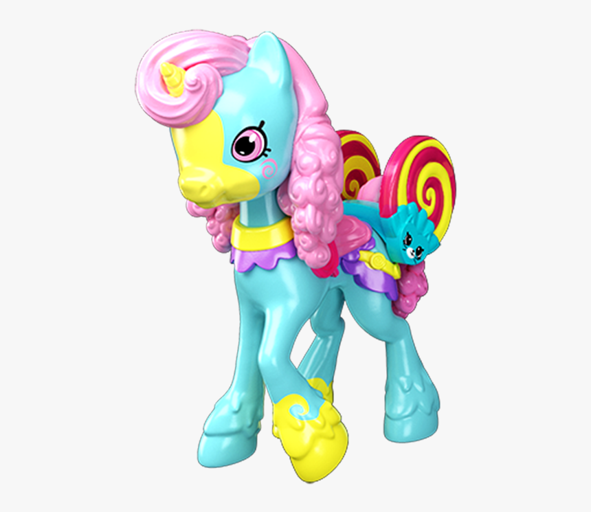 Happy Places Shopkins Candy Clops Pony Unicorn Toy, HD Png Download