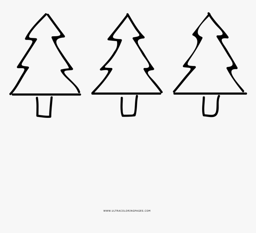 Pinos Página Para Colorear, HD Png Download