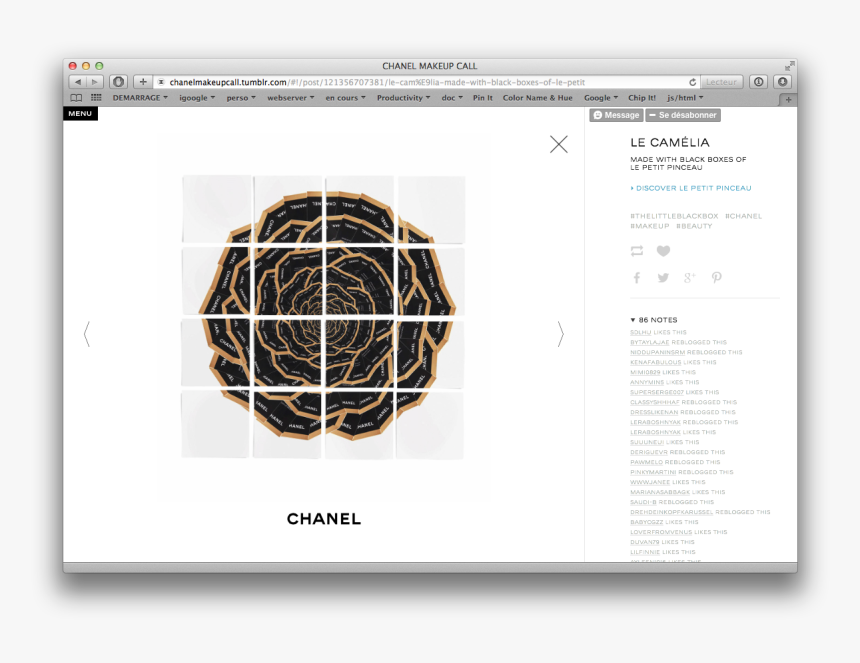 Chanelmakeupcall, HD Png Download