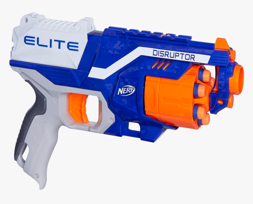Nerf N-strike Elite Disruptor Soft Darts Gun Toy, 6, HD Png Download
