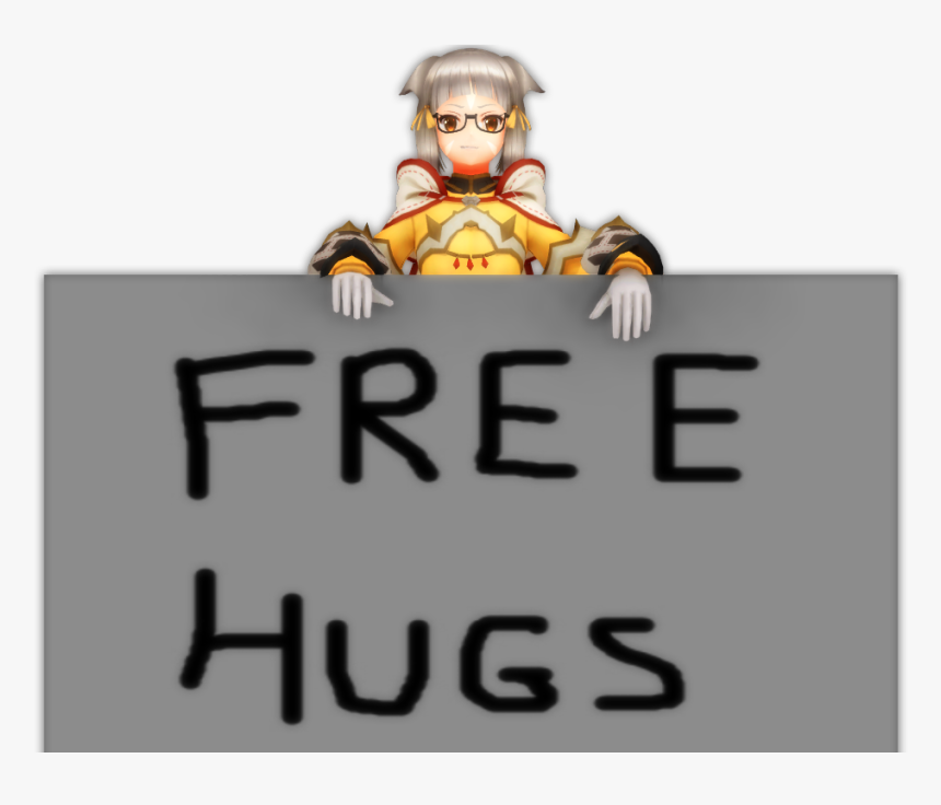 Welsh Cat Girl Giving Free Hugs, HD Png Download