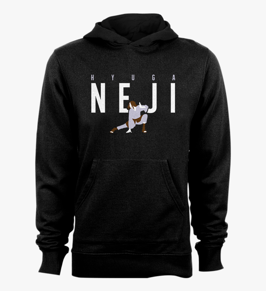 Neji Silhouette Hoodie Black, HD Png Download