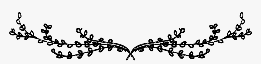 Png Wreath Black And White, Transparent Png