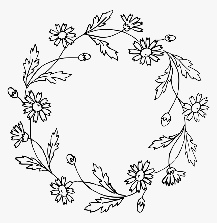 Floral Wreath Clip Art U0026, HD Png Download