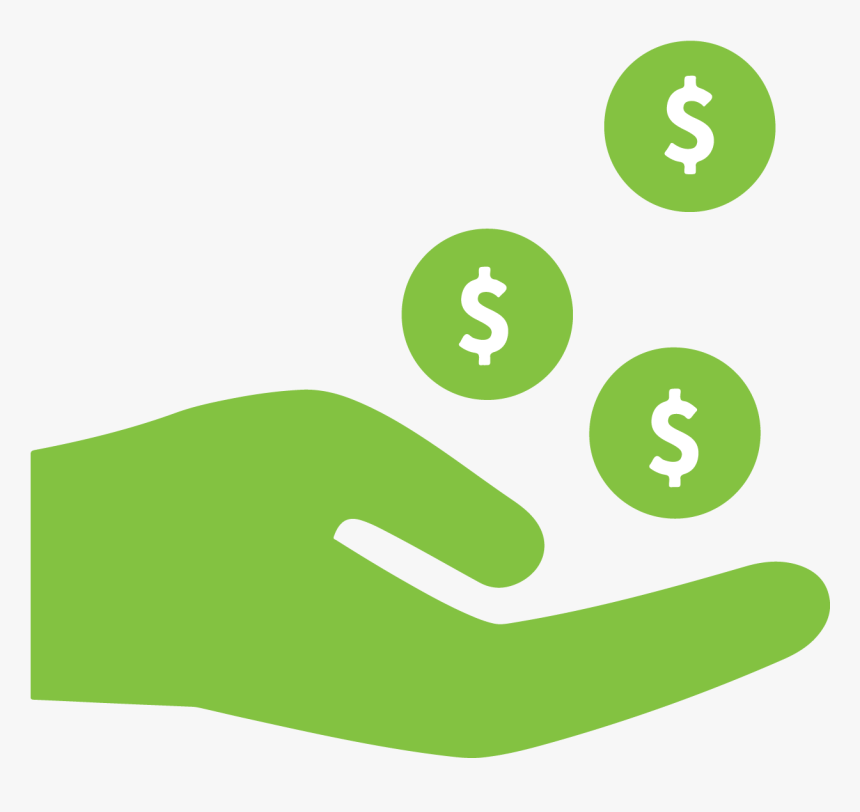 Hand With Coins, HD Png Download