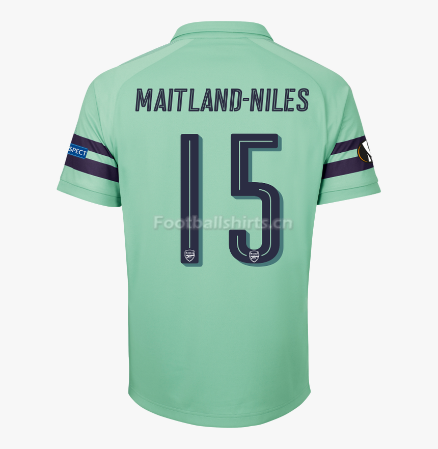 Arsenal Ainsley Maitland-niles 15 Uefa Europa Third, HD Png Download
