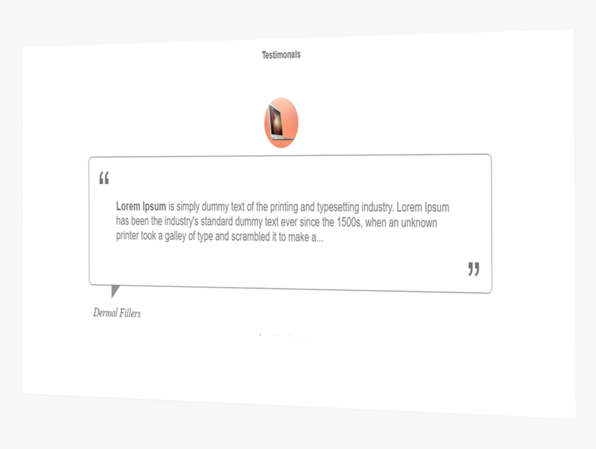 Picture Of Testimonial Slider, HD Png Download