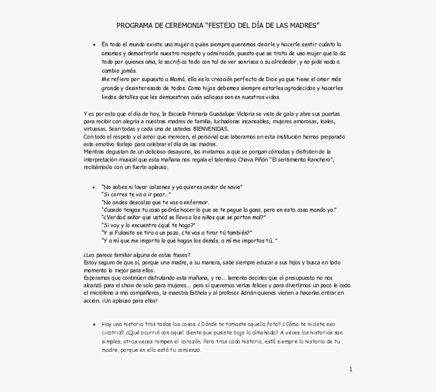 Dia De Las Madres Png, Transparent Png