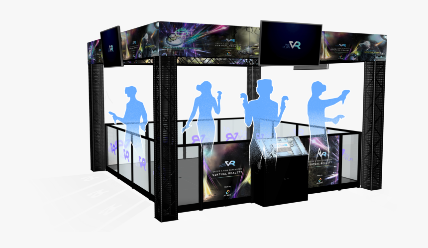 America Malls Virtual Head-mounted Across Games Haptic, HD Png Download