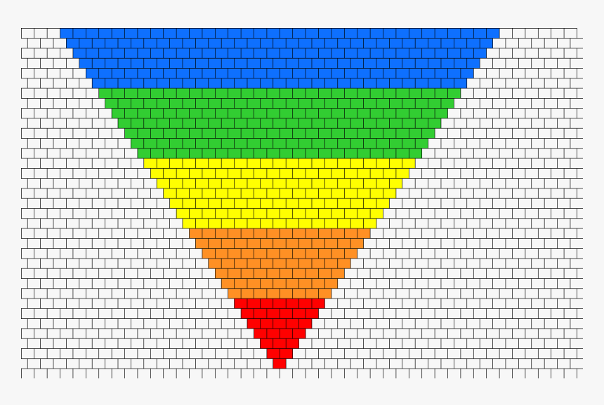 Pride Bandana Bead Pattern, HD Png Download