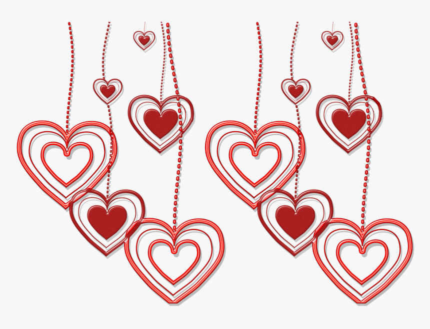 Corazón, Amor, Día De La Madre, Romance, Rojo, Suerte, HD Png Download