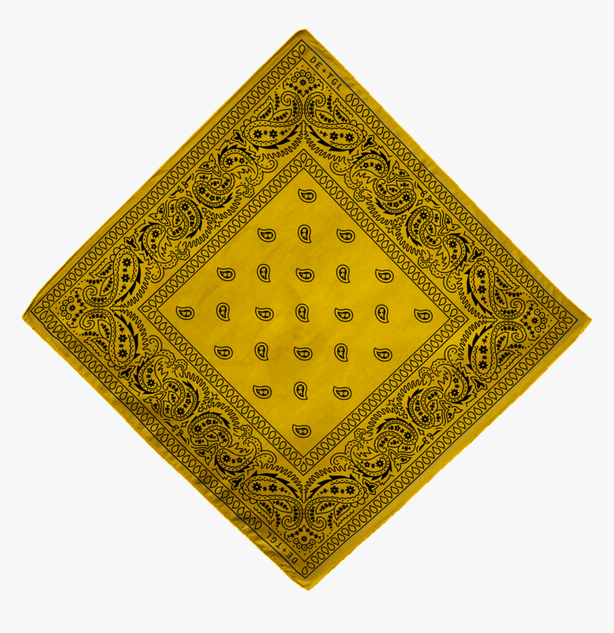 Yellow Bandana-big, HD Png Download