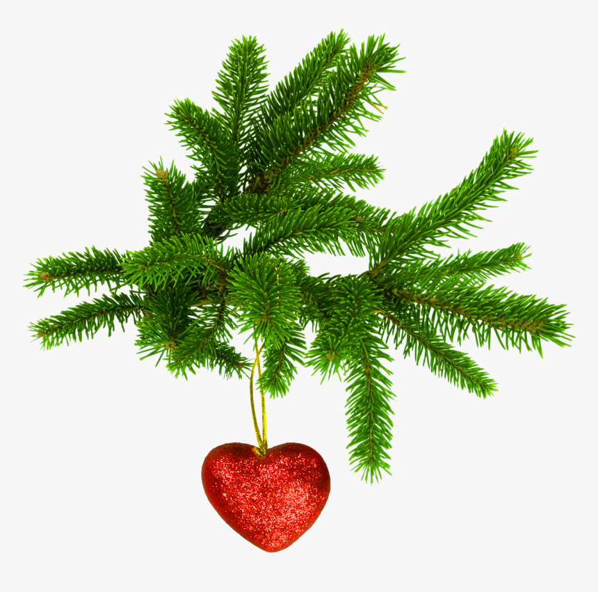 Adornos De Corazon Para Navidad, HD Png Download