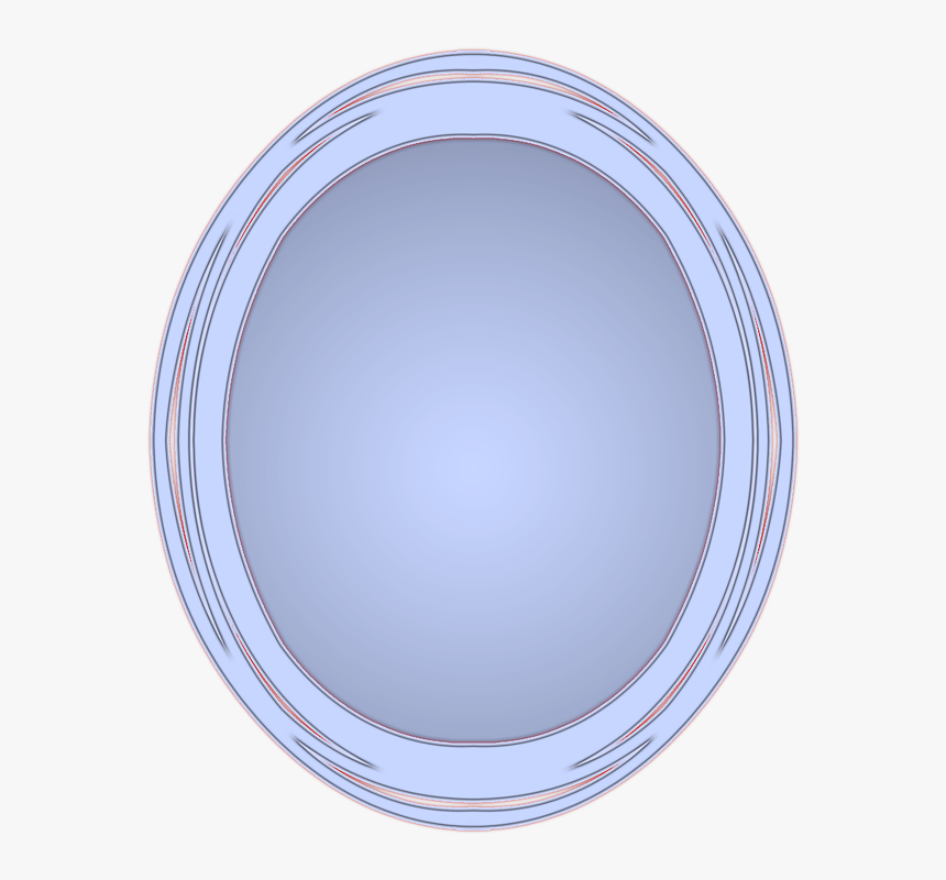 Quadro, Molduras Para Fotos, Oval, Moldura Oval, HD Png Download