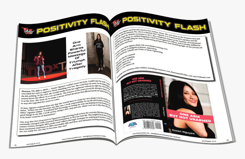 Tzelement Magazine - July-august 2019 - Suzan Nguyen, HD Png Download