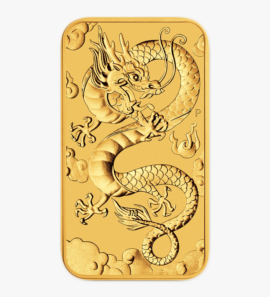 Gold Dragon Png, Transparent Png