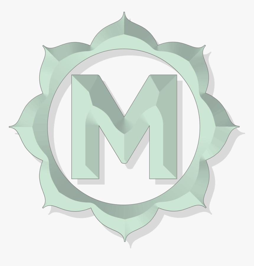 Master M Logo Green Bevelled, HD Png Download