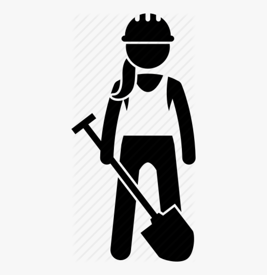 Construction, Constructor, Female, Labor, Labour, Woman,, HD Png Download
