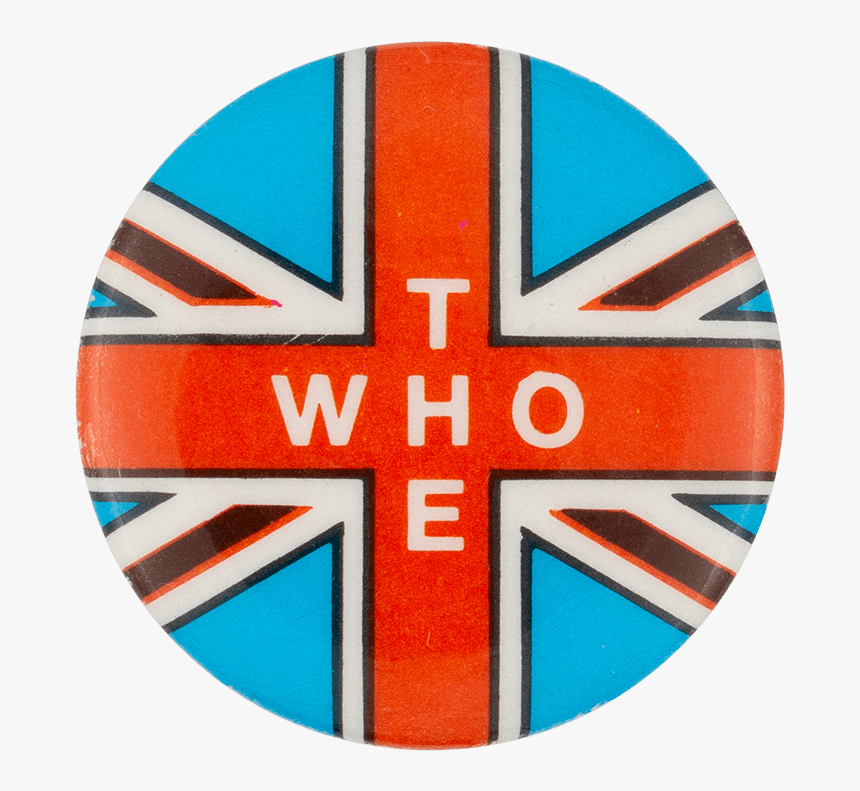 The Who Union Jack Light Blue, HD Png Download