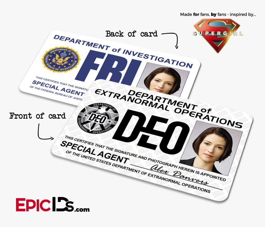 Department Of Extranormal Operations Supergirl, HD Png Download