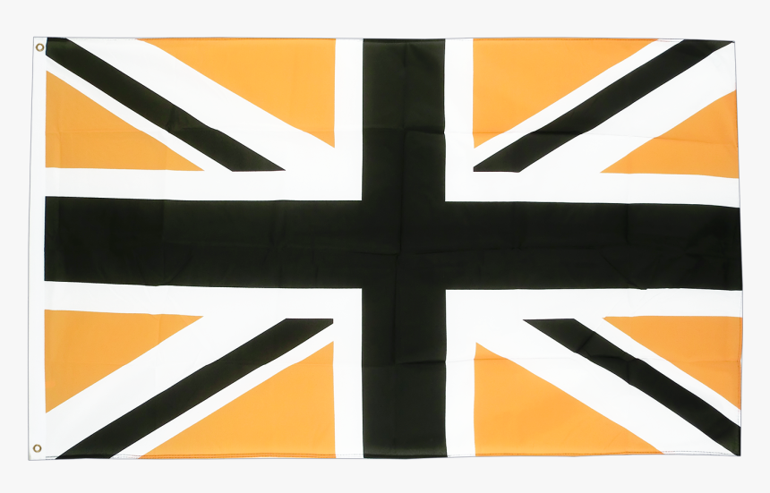 Union Jack Black-gold, HD Png Download