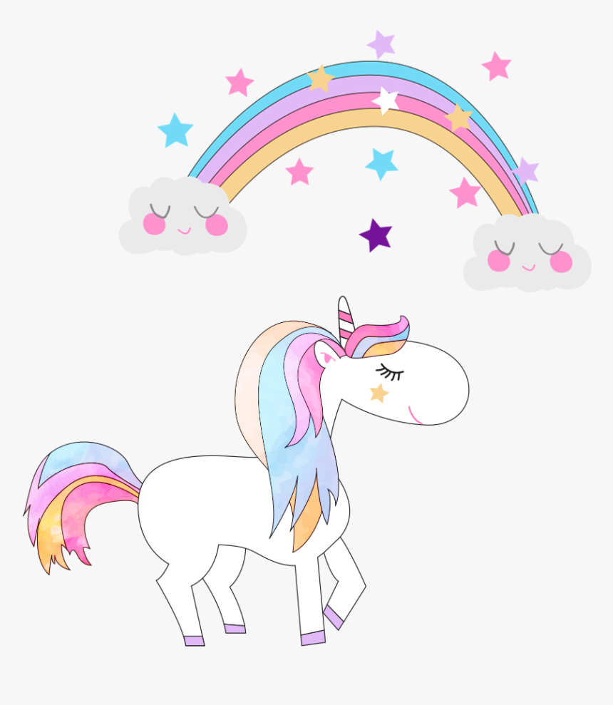 Unicornio Con Frases Para Estampado , Png Download, Transparent Png