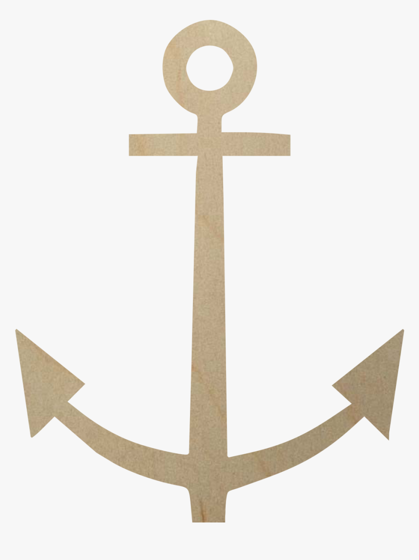 Wooden Anchor Cutout, HD Png Download