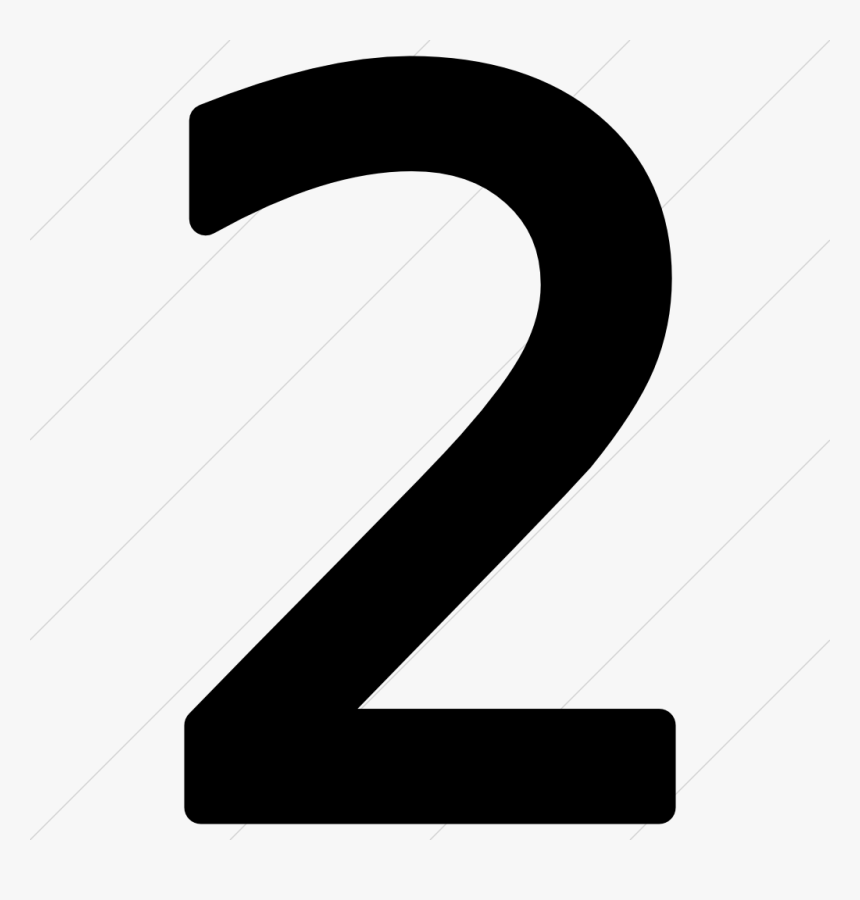 Icon Number 2 Two Transparent, HD Png Download