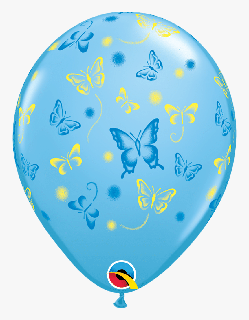 Butterflies Pale Blue, HD Png Download