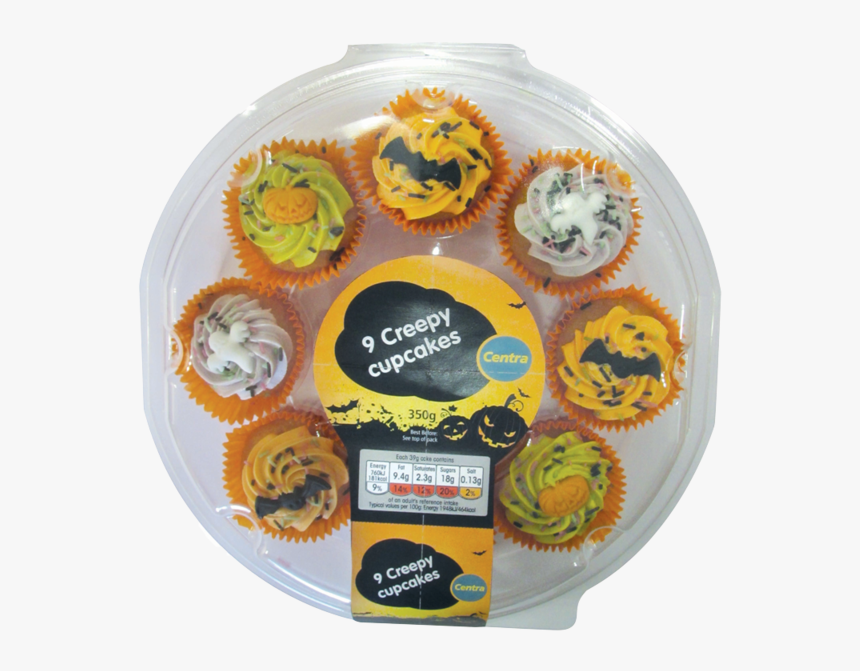 Ct Cupcakes Halloween Platter, HD Png Download