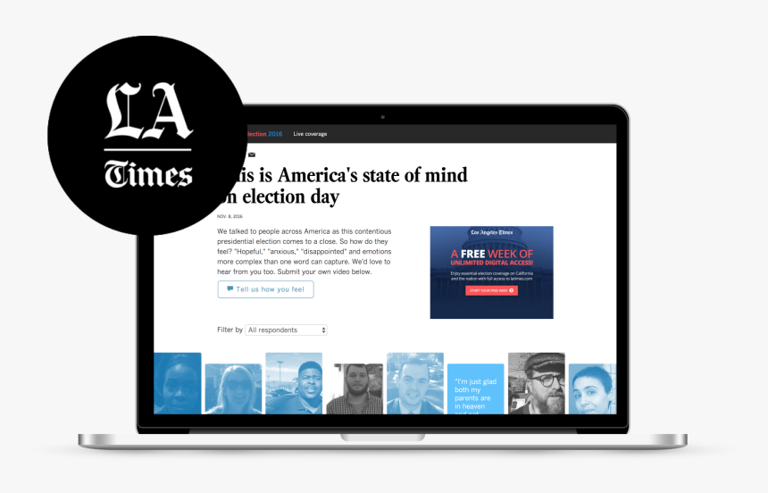 Los Angeles Times, HD Png Download